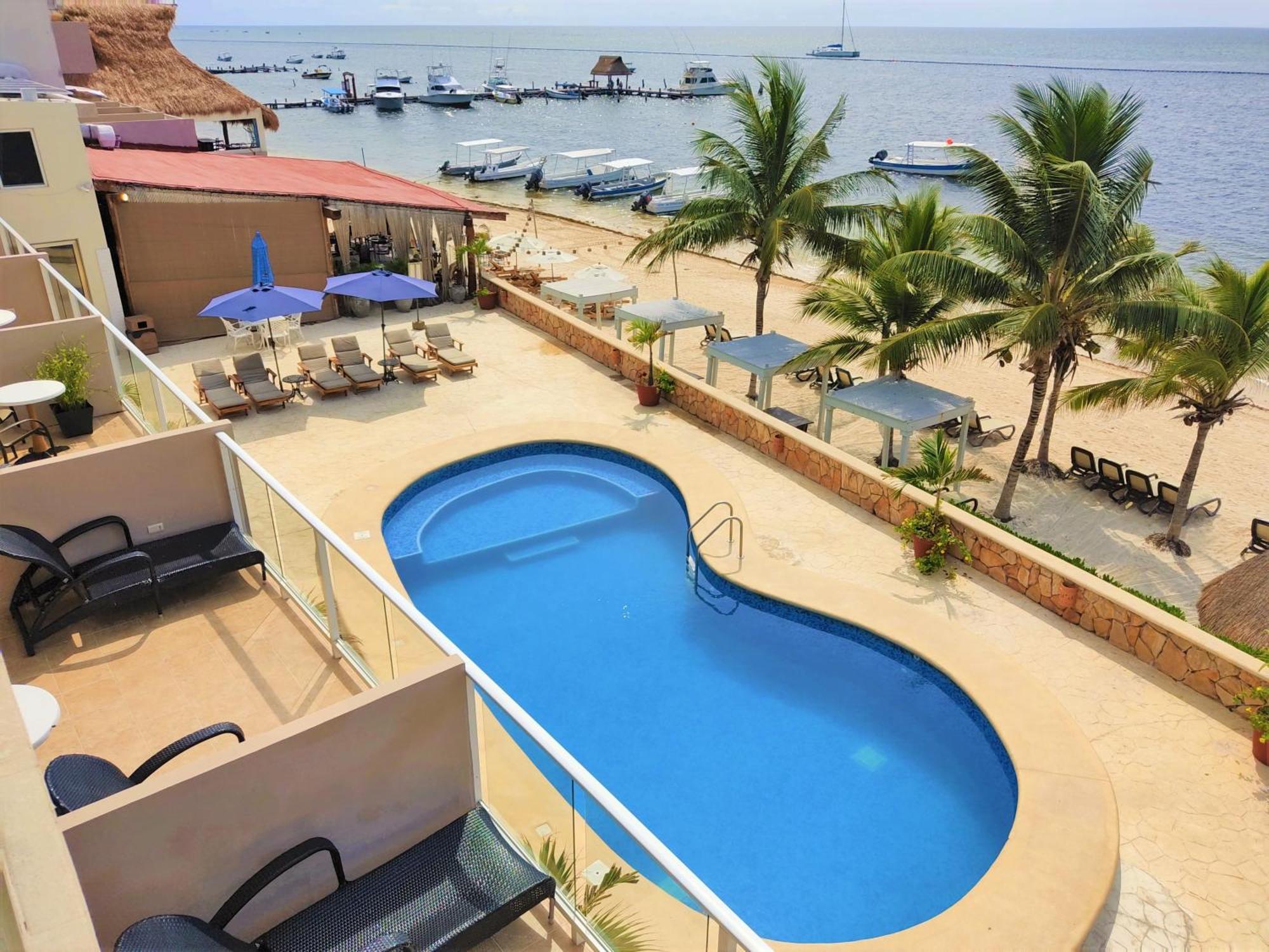 Hacienda Morelos Beachfront Hotel Puerto Morelos Exterior foto